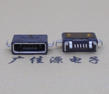 供应防水MICRO USB接口,AB型两脚插板端子加固架