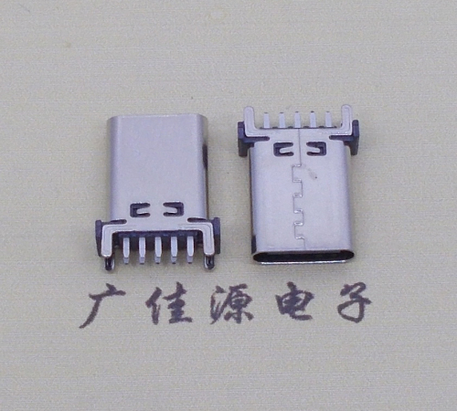 type-c10pin立插接口13.1mm15.1mm母座定义尺寸