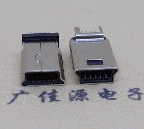 MINI USB 飞利浦10P带尖角短体插头