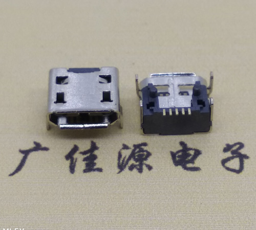 Micro USB B型 5P加高母座
