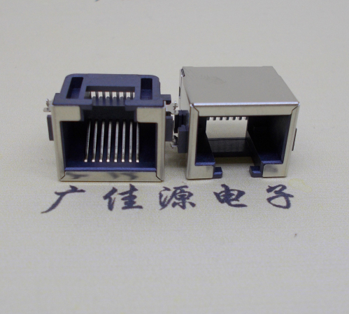 沉板RJ45反向高8.6MM